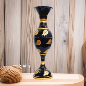 SANJARI Elegant Metal Flower Vase Big Size 24 Inches Height Long- Stylish Home Decor Accent with Durable Craftsmanship - Contemporary Design for Flowers, Living Room, and Wedding Decor | Pack of 1